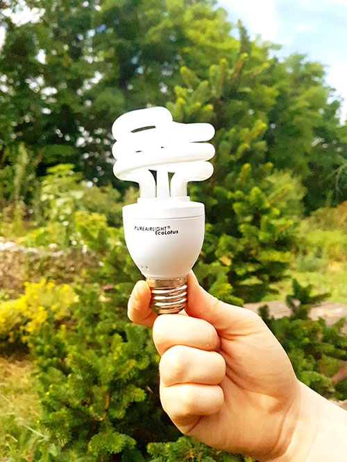 Ampoule Ecolight® Lumière du jour - Airpur ionisante 25W