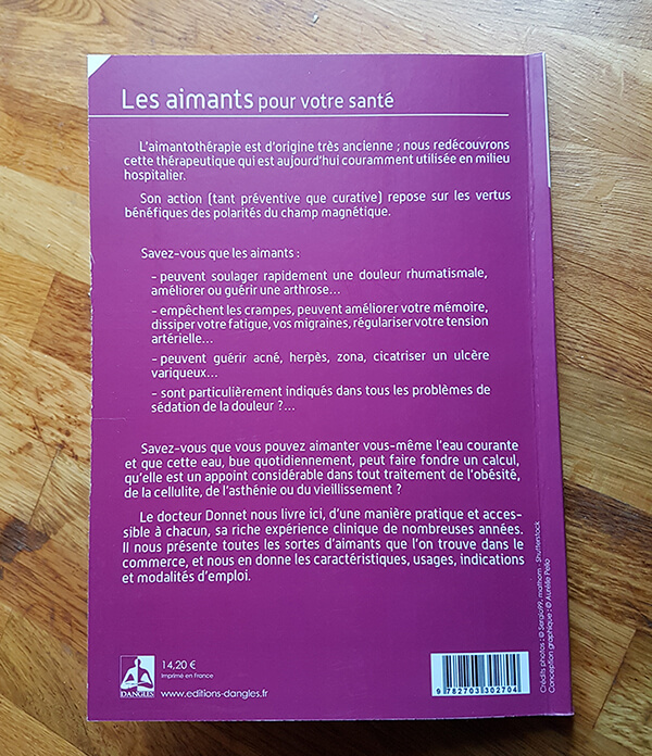 Livre - Les aimants pour vous soigner