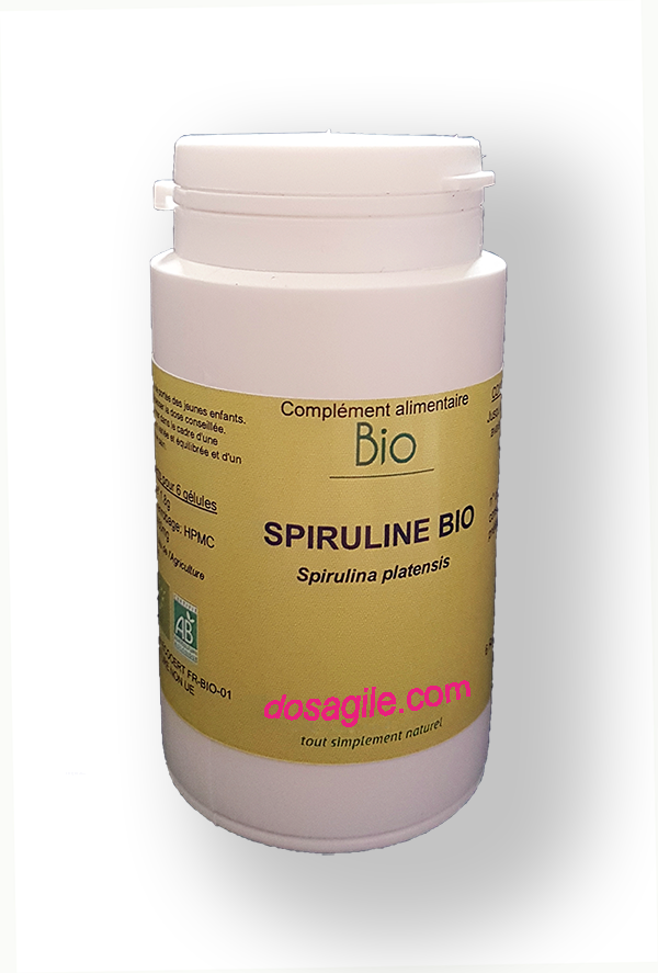 la algue spiruline biologique anti carence