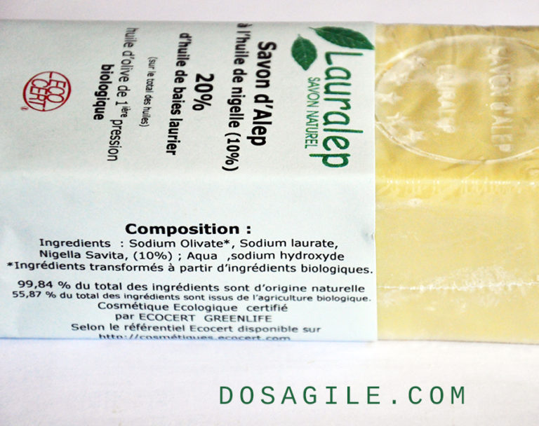 Savon D'Alep Bio Rare 40% De Laurier - Savon Lauralep Pour Bain Et Douche, Hygiène Naturelle